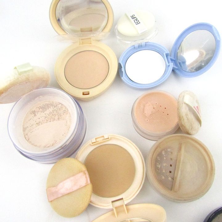  Noevir other face powder etc. Palgantong other unused have 6 point set together large amount puff less CO lady's NOEVIRetc.