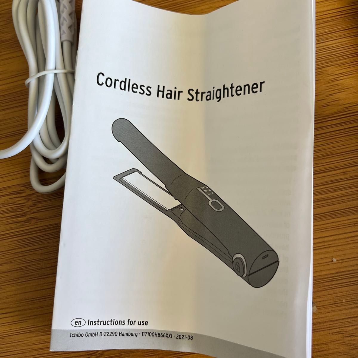 2イン1 コードレスヘアストレートナーとカーラー USB充電式 旅行用ヘアストレートナー ポータブル ミニヘアカーラー ブラック