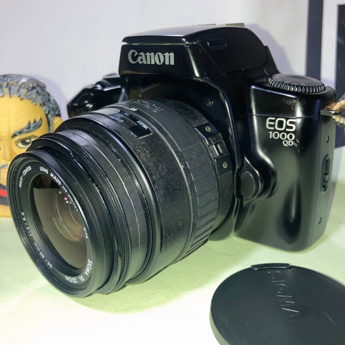 Canon EO S1000 QD 一眼レフフィルムカメラ美良品通電確認稼働完動本体レンズ傷カビ錆び曇り傷無モルト問題無外観美良品