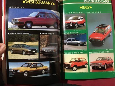 ｍ※※　新車アルバム別冊　1983　外国車　ガイドブック　昭和58年1月発行　日刊自動車新聞社　/ｍｂ5_画像3