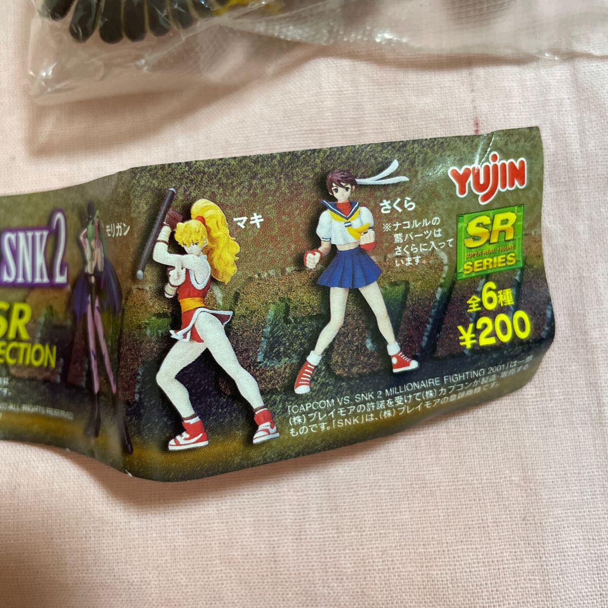  Eugene gashapon CAPCOM VS SNK 2 Sakura источник ..maki прекрасный девушка фигурка игра Street Fighter нераспечатанный 