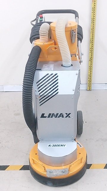 LINAX ライナックス 床研削機 表面研削機 K-380ENV モーター式インバータ制御 三相200V 動作良好 ※店舗引取り歓迎 M0235_画像2