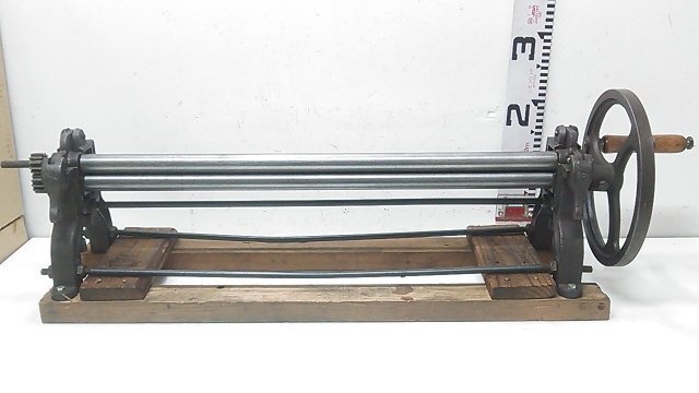 (1 иен старт!) ручной 3шт.@ roll три roll ролик длина 600mm строительство металлическая пластина работа хороший A2280