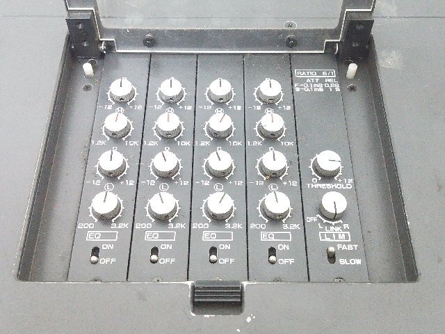 (1 jpy start!) Sigma Sigma 4ch compact audio mixer EFP-402L portable mixer sound equipment operation excellent M0312