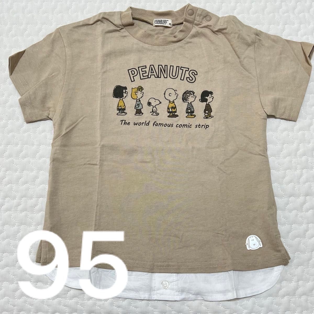 【size 95】PEANUTS  Tシャツ 半袖 子供服 トップス 半袖Tシャツ