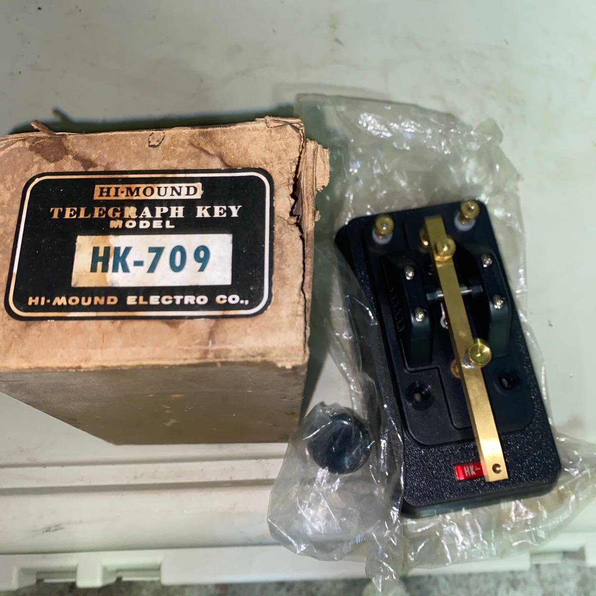 Hi-MOUND HK-709 электро- ключ высокий Monde telegraph KEY