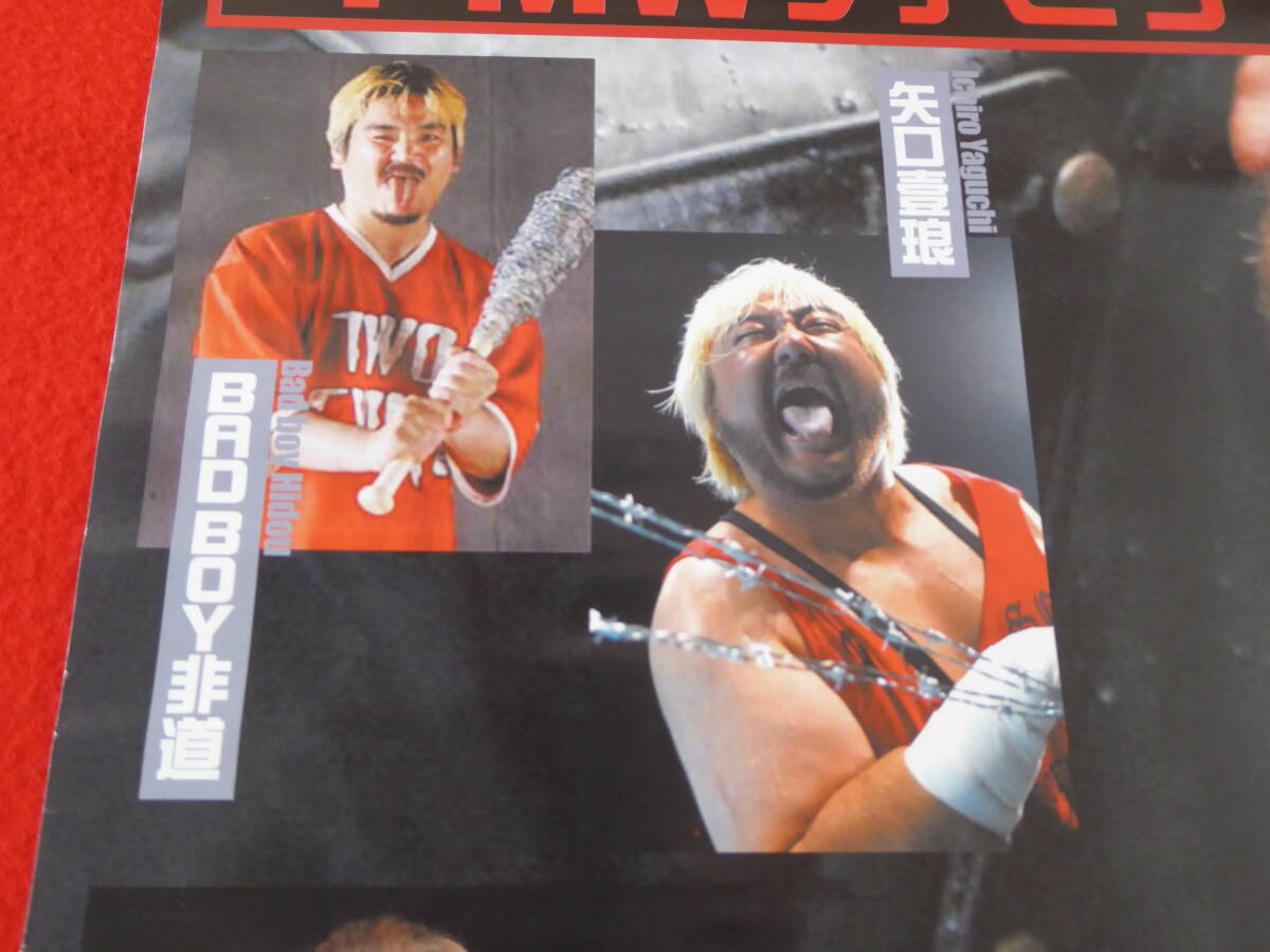 レア!非売品/FMW/邪道!大仁田厚 長崎凱旋!!B2ポスター/プロレス/2008/田中将斗/工藤めぐみ/アジャコング/尾崎魔弓/リッキー・フジ/松尾永遠_画像8