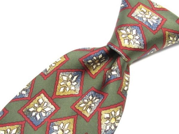 Pierre Balmain( Pierre * Balmain ) silk necktie art pattern Italy made 843874C184R26