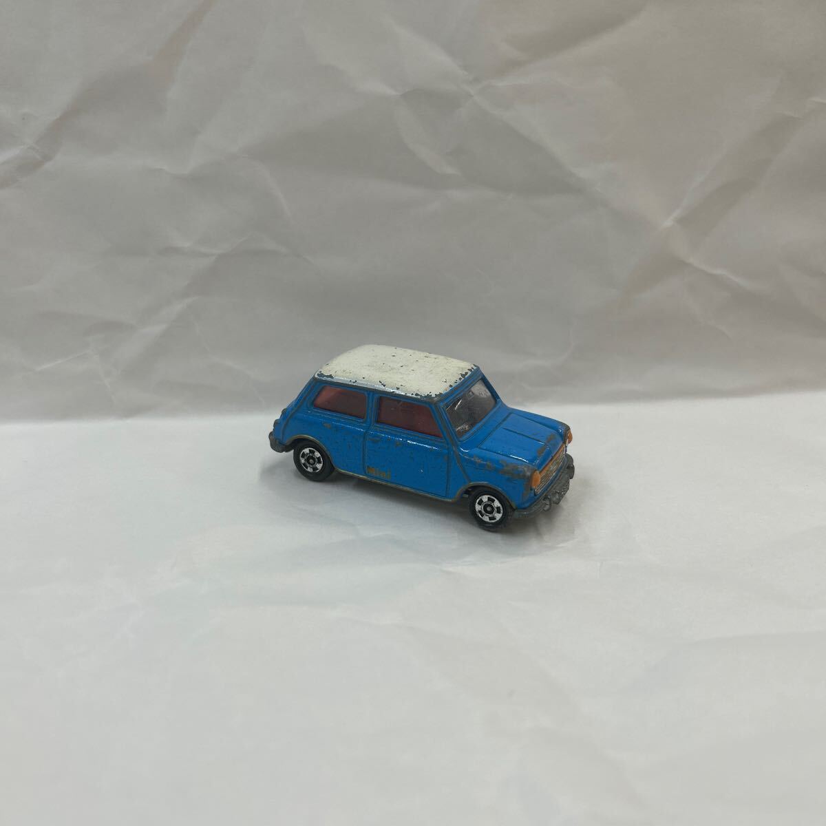 （20）tomica トミカ BLMC MINICOOPER S（Mk-III）No.F8 1979TOMY S=1/50【ジャンク】_画像2