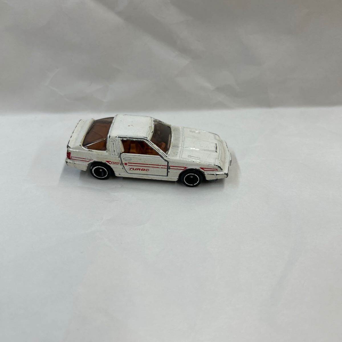 （40）tomica トミカ MITSUBISHI STARION2000TURBO ミニカー No.48 TOMY S=1/62【ジャンク】_画像4