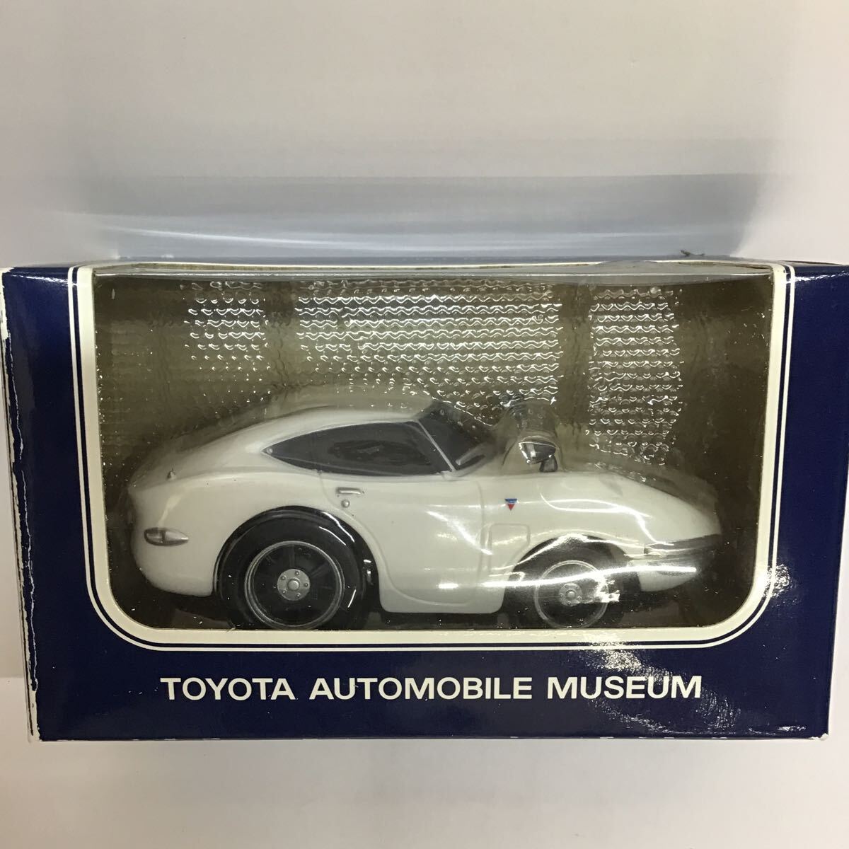トヨタ博物館オリジナルプルバックカー TOYOTA PULL BACK CAR ミニカー 箱入り【未使用】_画像1