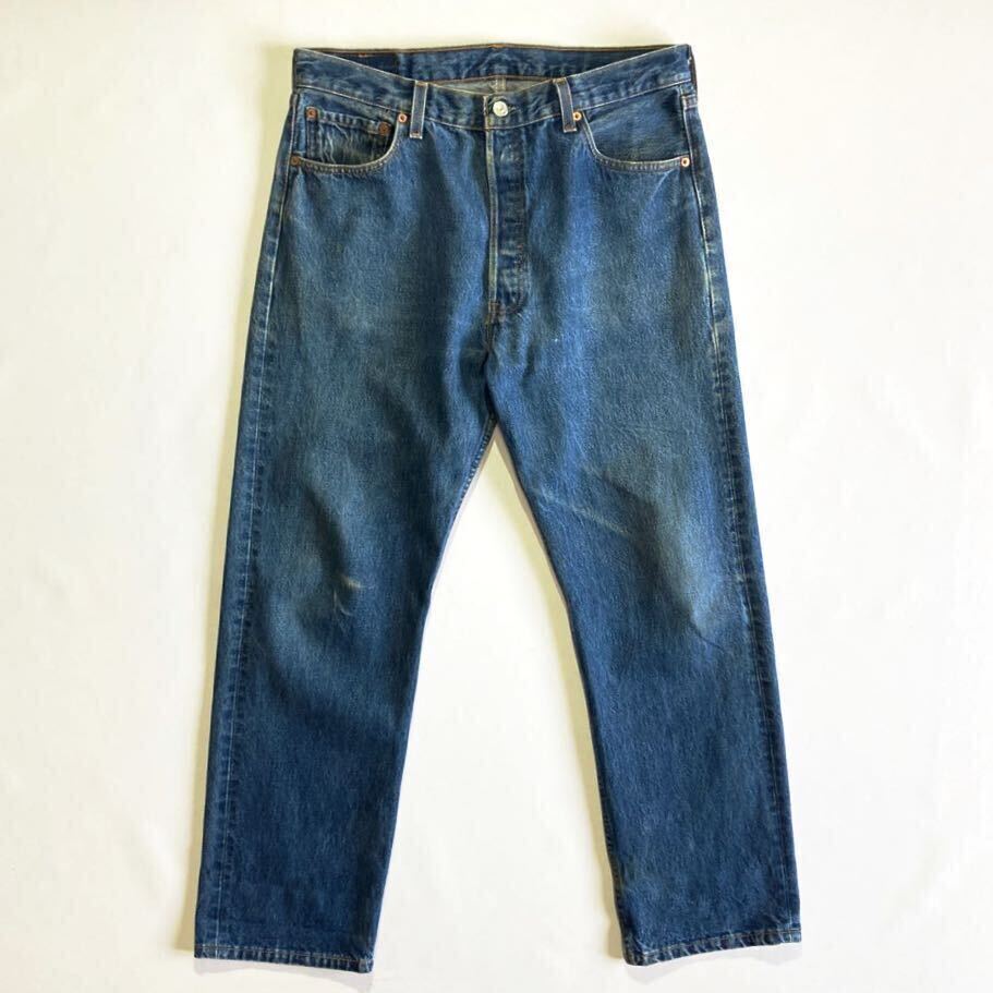 良好☆USA製 Levis 501 W36L30 ビンテージ リーバイス 501 ゴールデンサイズ 2001年製 検索 90s_画像1