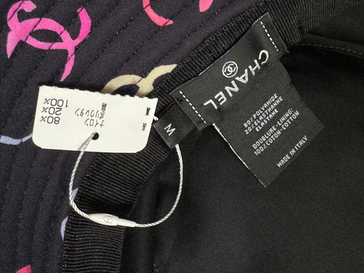 CHANEL シャネル バケハ バケットハット 帽子 ブラック 黒 新品 CHANEL シャネル バケハ バケットハット 帽子 ブラック 黒 新品