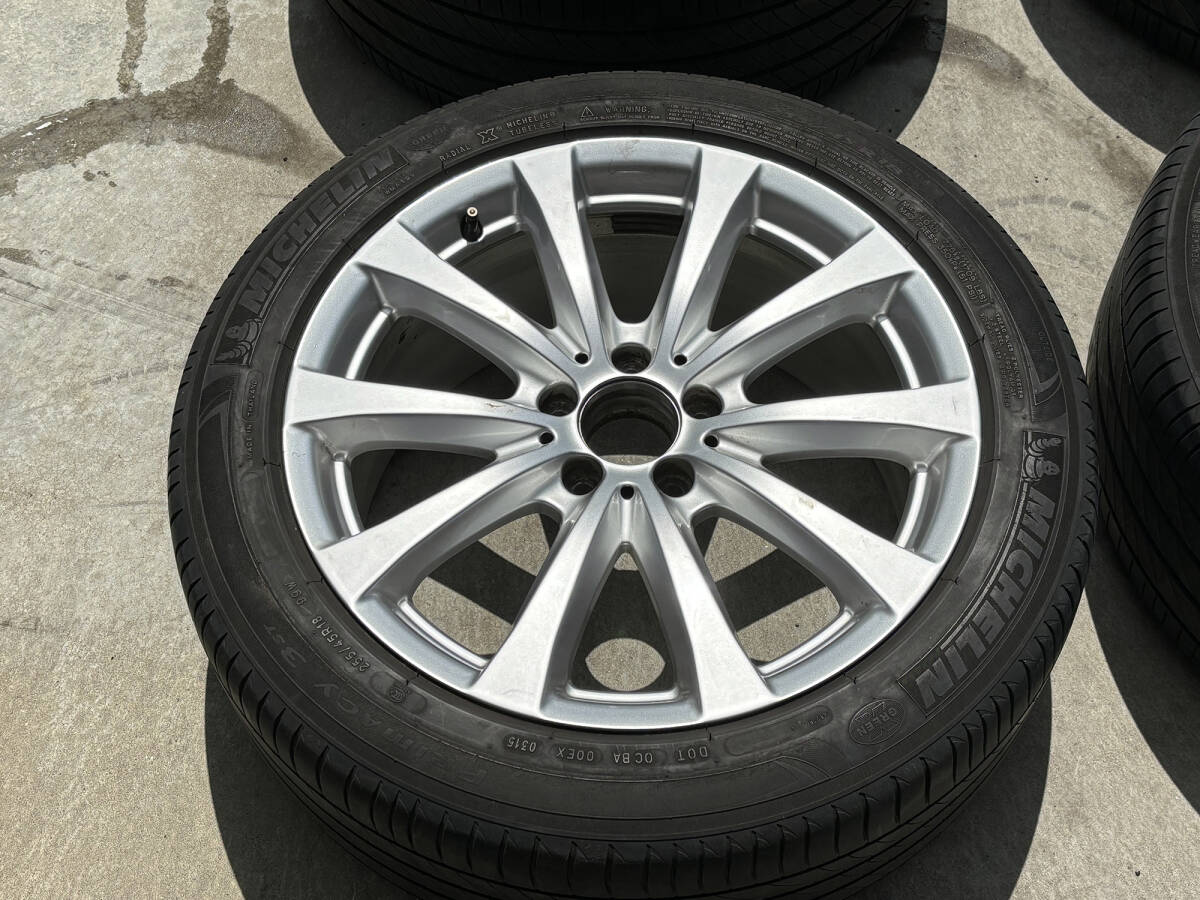 MERCEDES BENZ 純正ホイールセット 18x8.5J ET43 【A2214015402】 W221 5H112 冬用・車検用などに！_画像2