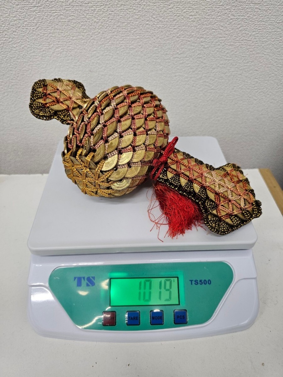 ◇五円玉 打ち出の小槌 工芸 手芸 5円玉 コインアート 置物 約 ◇五円玉 打ち出の小槌 工芸 手芸 5円玉 コインアート 置物 約