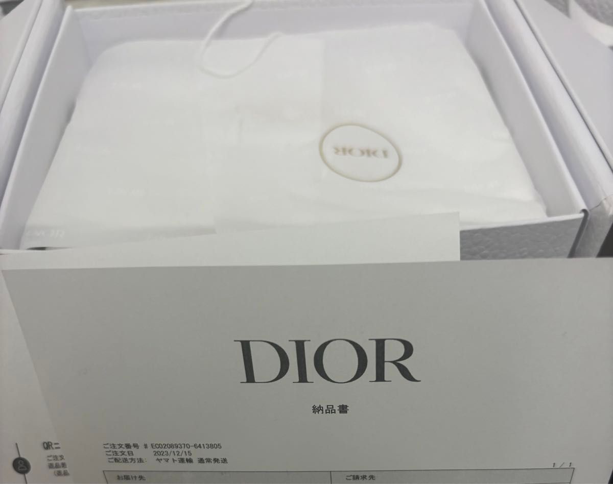 国内正規品　極美品　クリスチャンディオール　Navy ネックレス　メタル & クリスタル　Christian Dior CDロゴ
