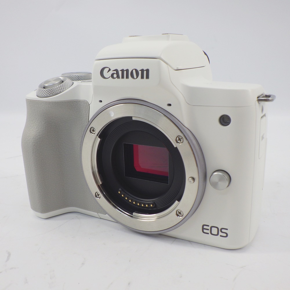 1 иен ~ Canon Canon Canon EOS Kiss M2 двойной zoom комплект * рабочее состояние подтверждено текущее состояние товар с коробкой камера 52-2637184[O товар ]