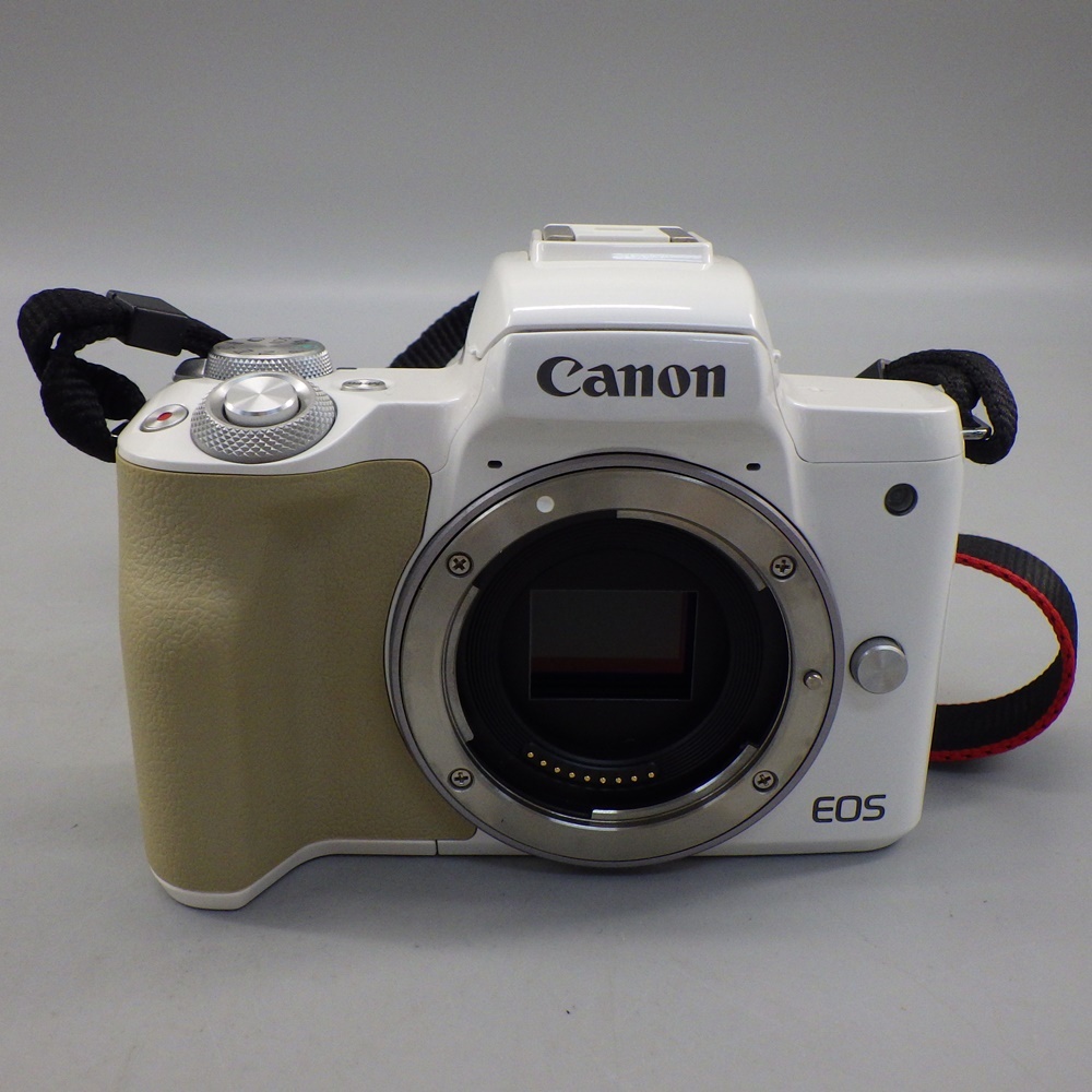 1 иен ~ Canon Canon EOS kiss M / EF-M 15-45mm 1:3.5-6.3 IS STM * рабочее состояние подтверждено текущее состояние товар камера 281-2654628[O товар ]