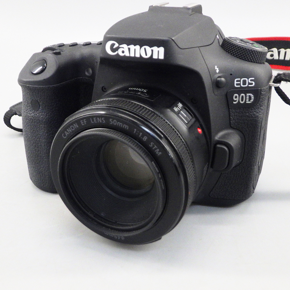 1円〜 Canon キヤノン EOS 90D・EF 50mm F1.8 ※動作未確認 現状品 カメラ 325-2646209【O商品】の画像1