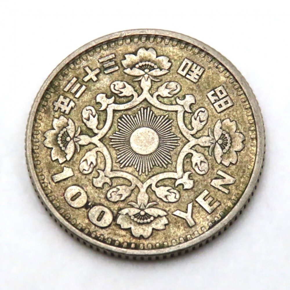 稲穂・鳳凰 100円銀貨 大量まとめ 総重量:約880g 硬貨 古銭 昭和 y102-2645891【Y商品】の画像5