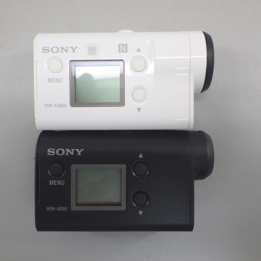 1円〜 SONY ソニー Action Cam 2点 FDR-X3000 / HDR-AS50 ※通電確認済み 現状品 カメラ 163-2688805【O商品】の画像3