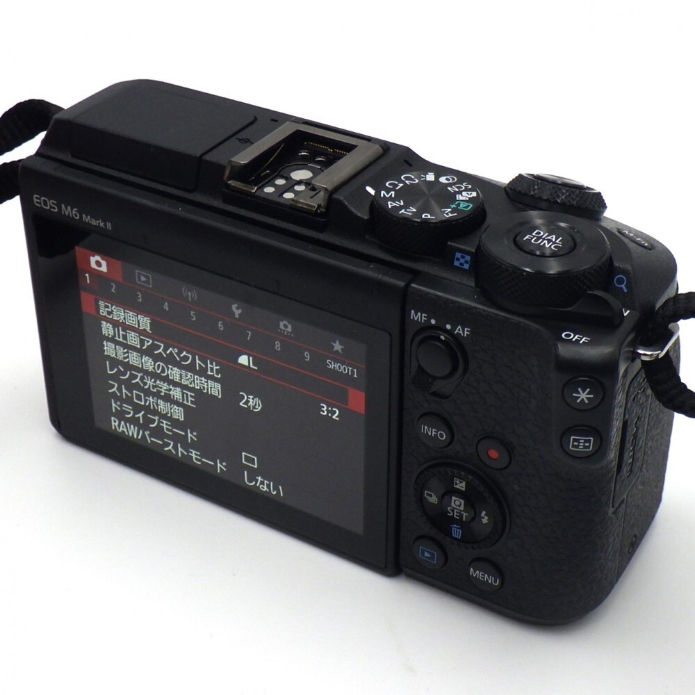 1円〜 Canon キヤノン EOS M6 Mark II ミラーレス一眼カメラ 他 通電のみ確認済 箱付 y98-2686115【Y商品】_画像3