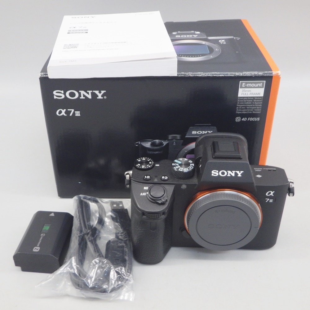 Yahoo!オークション - 1円〜 SONY ソニー α7III ILCE-7M3 ボディ Yahoo!オークション - 1円〜 SONY ソニー α7III ILCE-7M3 ボディ