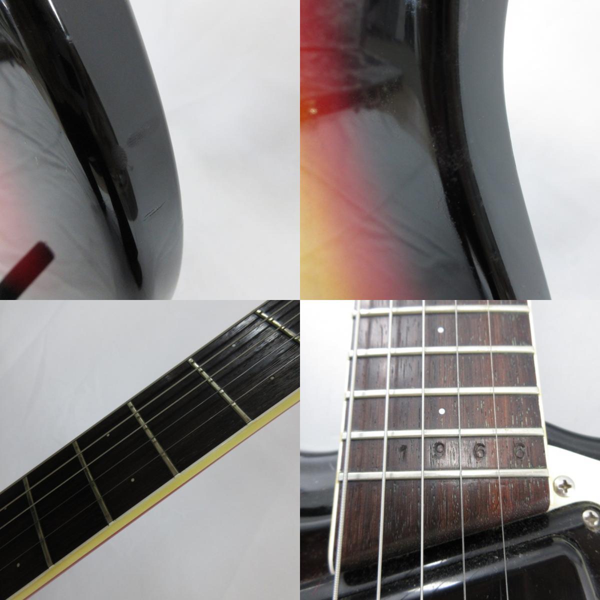 1円〜 Mosrite モズライト V-65 REISSUE MODEL エレキギター 通電確認済み 現状品 ケース付き ギター 52-2665662【O商品】_画像9