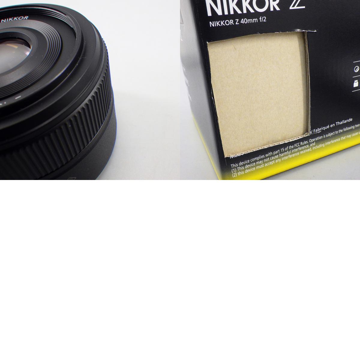 1円〜 Nikon ニコン NIKKOR Z 40mm F2 ※動作未確認 現状品 レンズ 200-2721189【O商品】_画像10