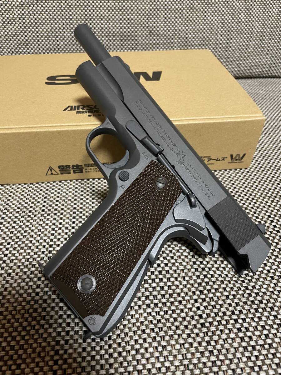 ウエスタンアームズ WA 王道シリーズ コルト M1911A1 SCW ver.3 ガスガン マグナブローバック_画像8