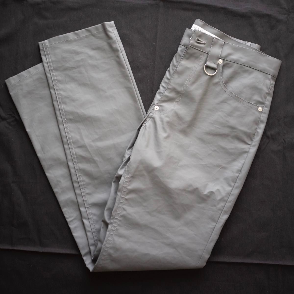 JOHN LAWRENCE SULLIVAN RUBBER COATED 5POCKET PANTS