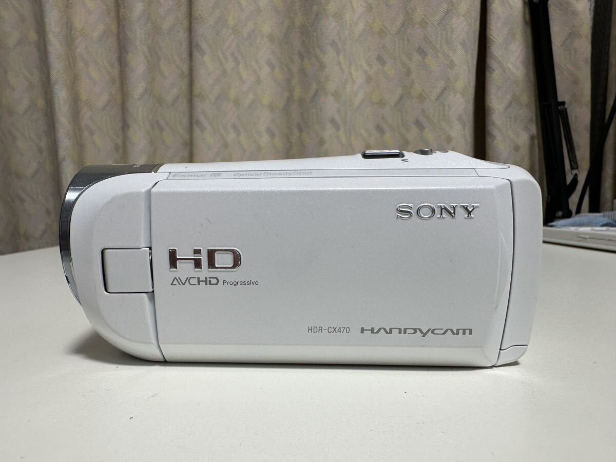 SONY ソニー ビデオカメラ ハンディカム Handycam ホワイト の画像1