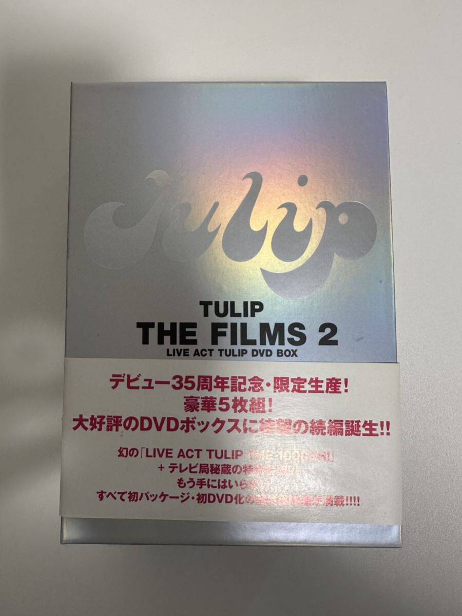 TULIP THE FILMS 2 LIVE ACT TULIP DVD BOX 豪華5枚組の画像1