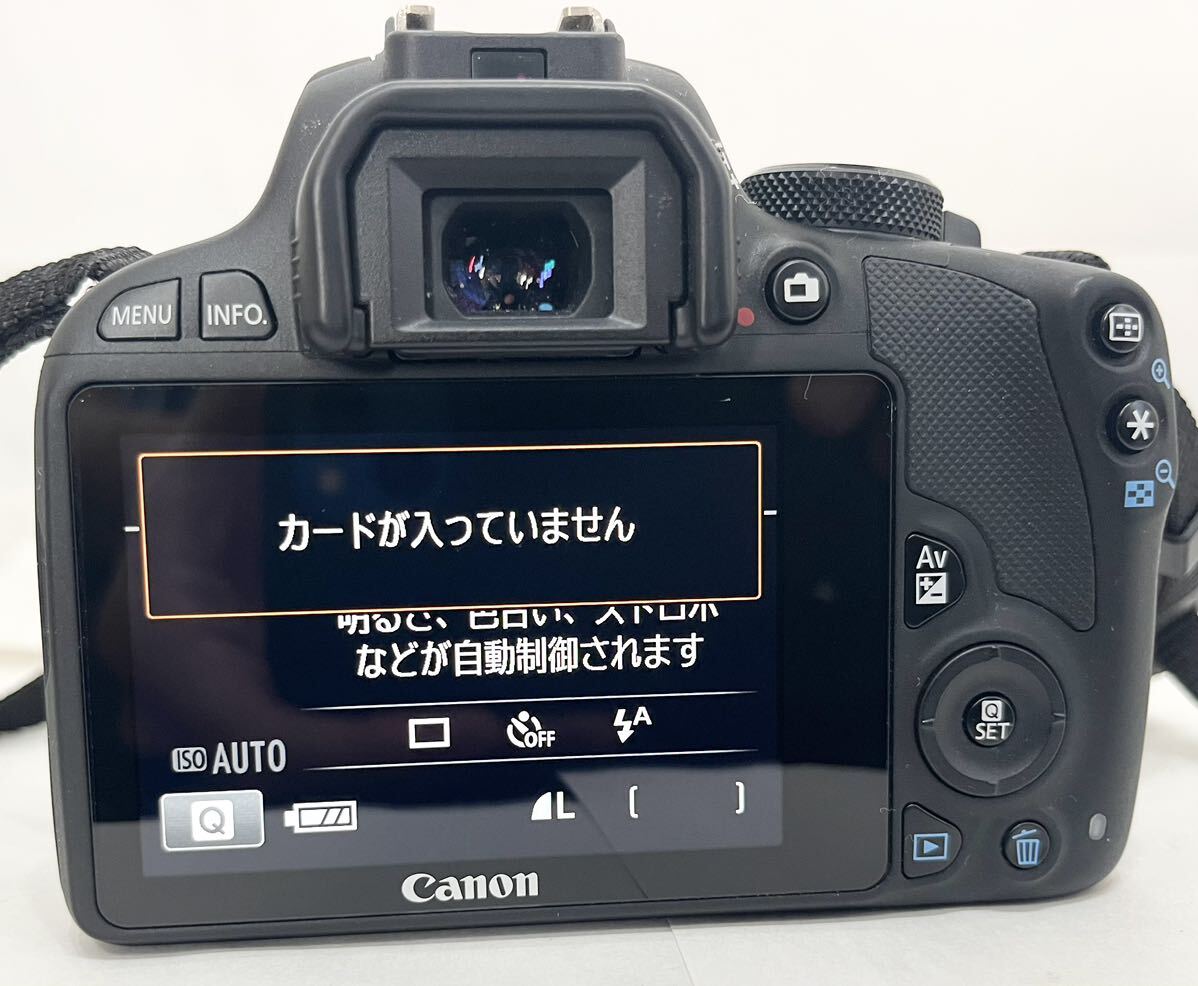 中古美品　Canon キャノン EOS Kiss X7i CANON ZOOM LENS EF-S 18-55mm 1:3.5-5.6 IS STM / 55-250mm 1:4-5.6 IS Ⅱ＋取説、充電器付き_画像6