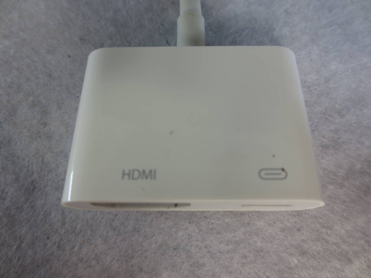 【70760】Apple Lightning-Digital AVアダプタ HDMI変換ケーブル A1438の画像2