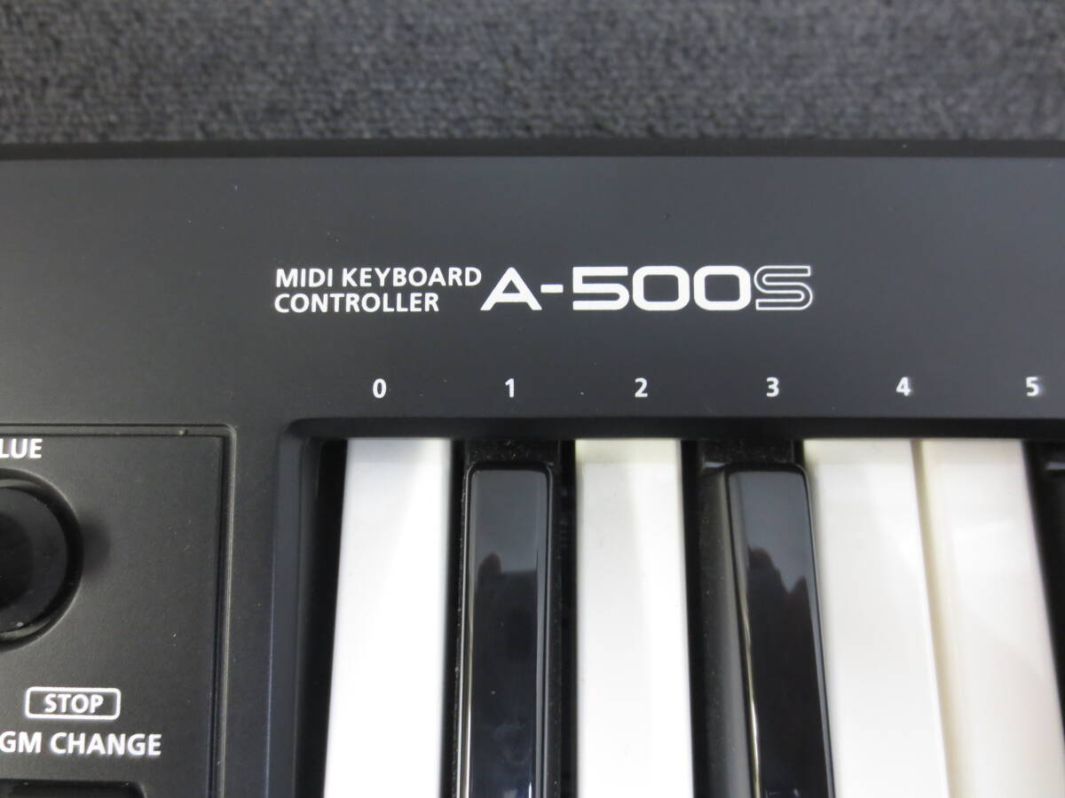 【70831】Roland/ローランド A-500S MIDI USB キーボード・コントローラー 通電確認のみ_画像3