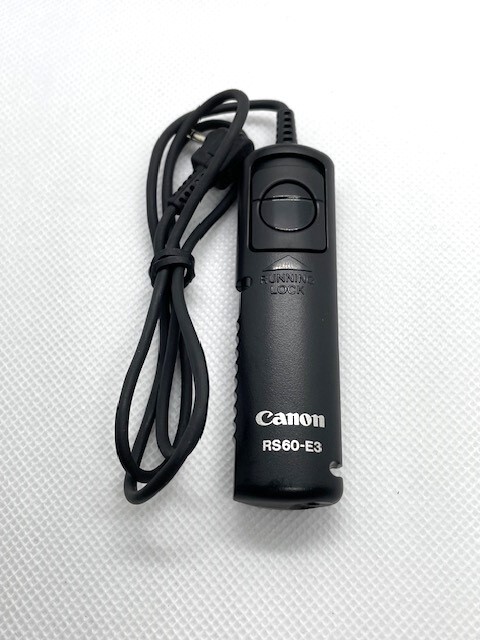 [ finest quality beautiful goods ]CANON Canon remote switch RS-60E3 original box manual attaching #ym076_ 500