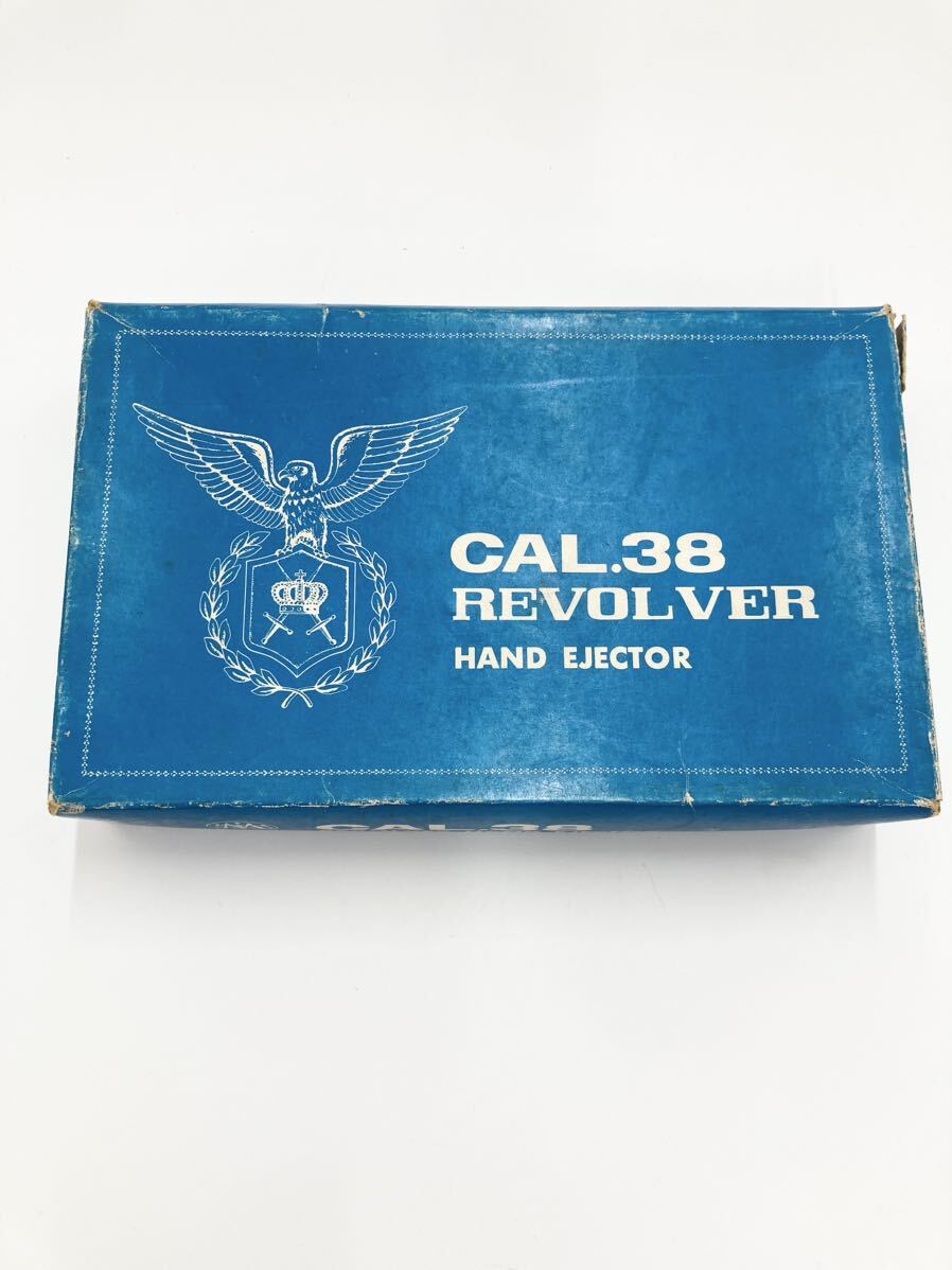 model gun empty box CAL.38 REVOLVER revolver empty box only 