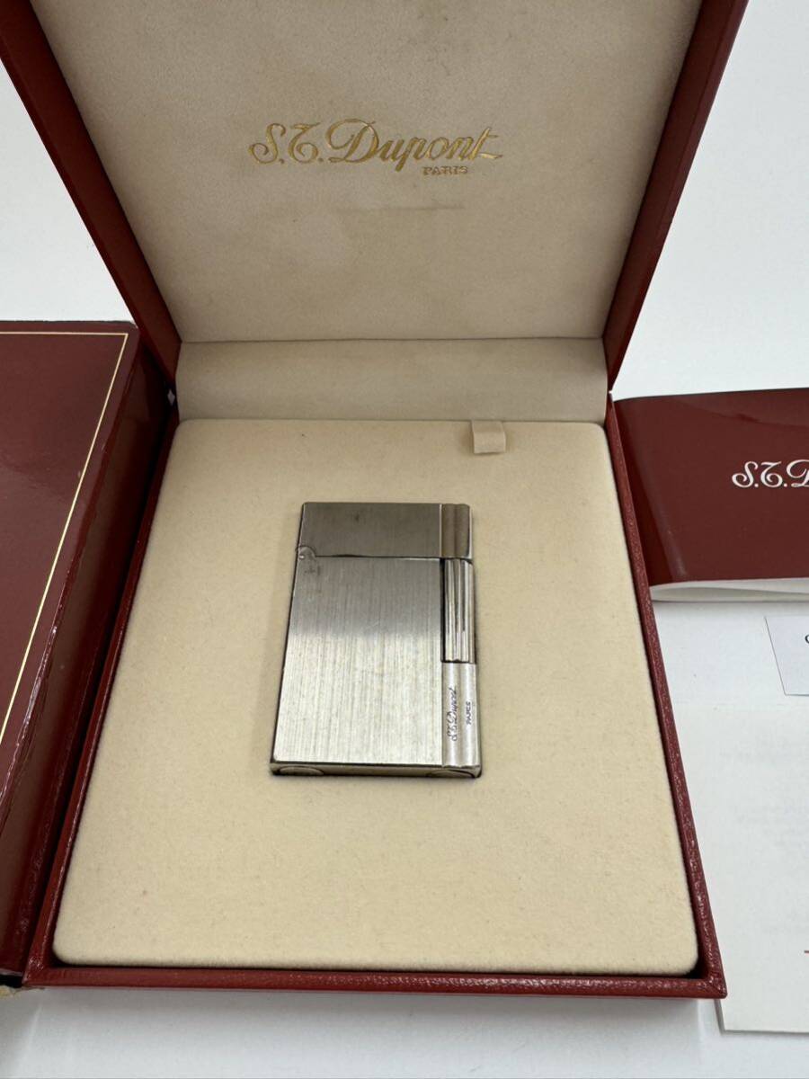 1 jpy start Dupont gas lighter Gold silver collector smoking .3 point summarize 