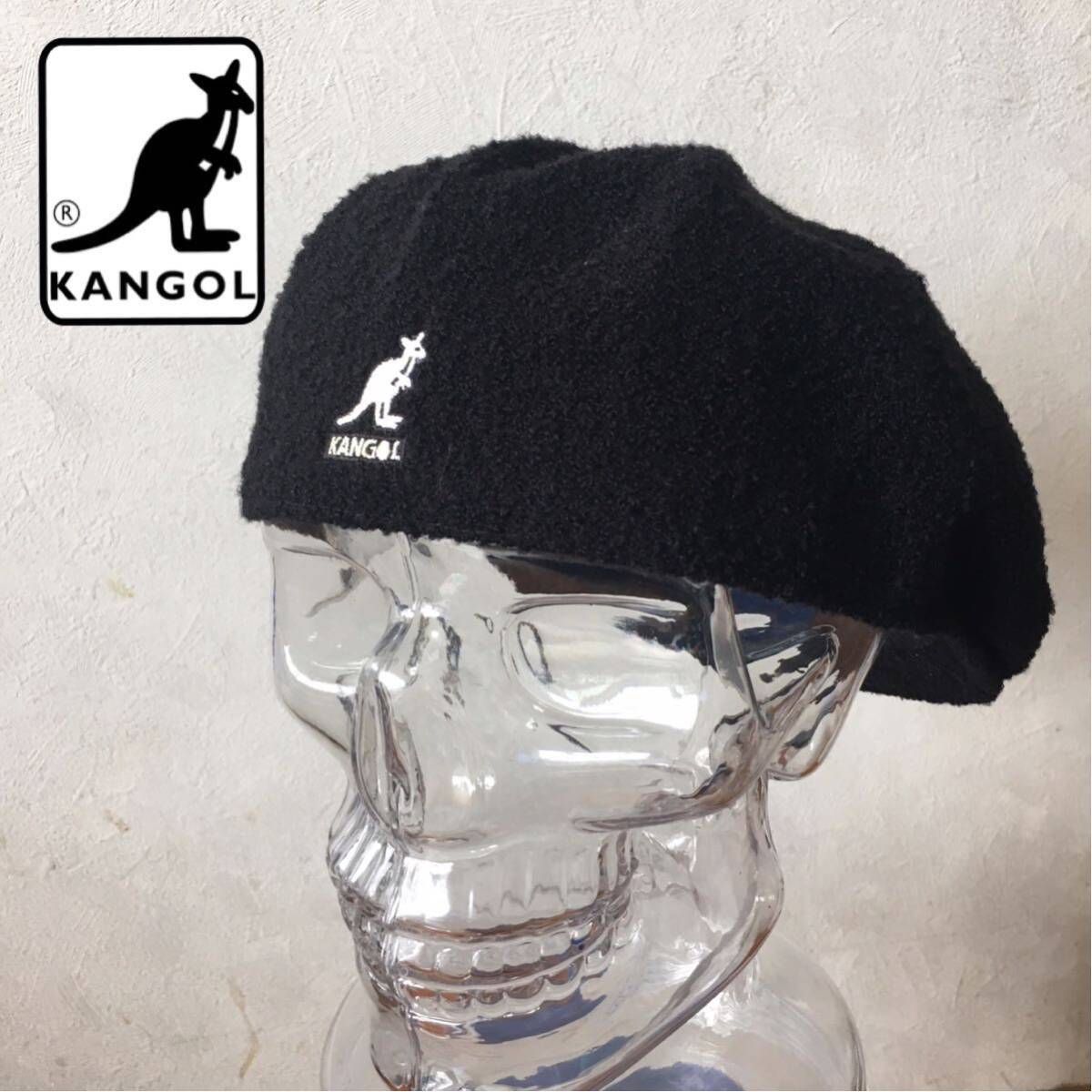 *[ KANGOL ]* acrylic fiber / wool pie ru ground Casquette hunting cap cap * size L