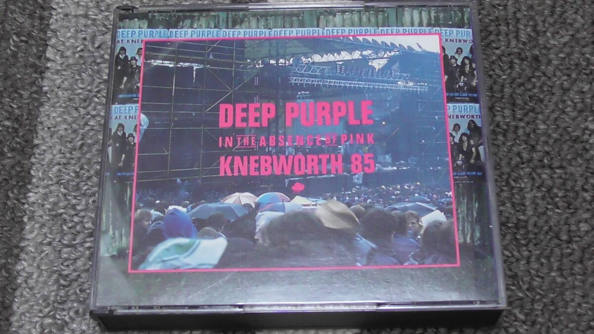 Deep Purple / ディープ・パープル ～ In The Absence Of Pink - Knebworth 85 / ネブワース公演 2枚組　 　　　　　Gillan, Rainbow 関連_画像1