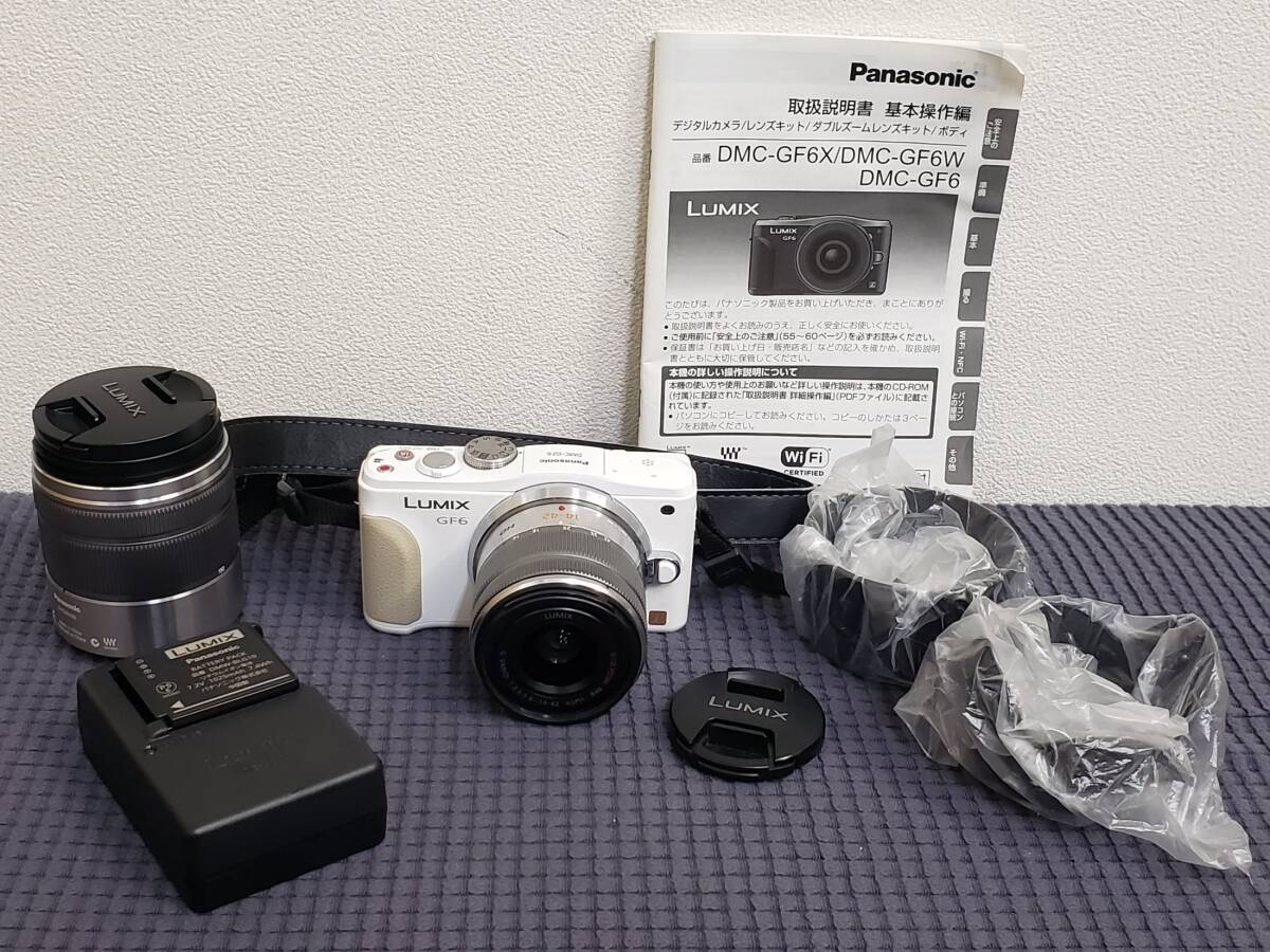 Panasonic　DMC-GF6　ダブルズームレンズキット　ミラーレス一眼カメラ_画像1