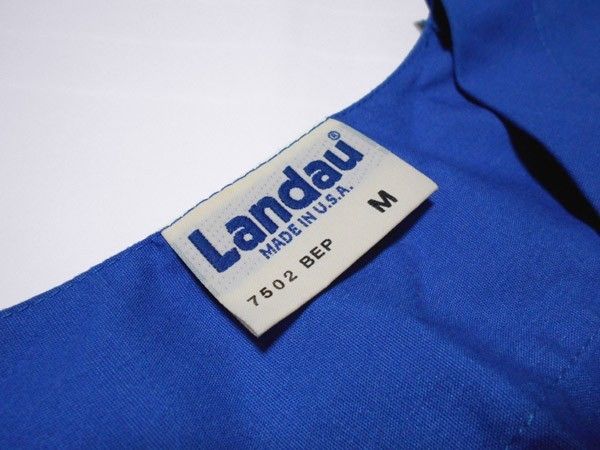 アメリカ製 Landau Reversible V-Neck Scrub 綿ポリ スクラブ 医療用白衣 Made In USA