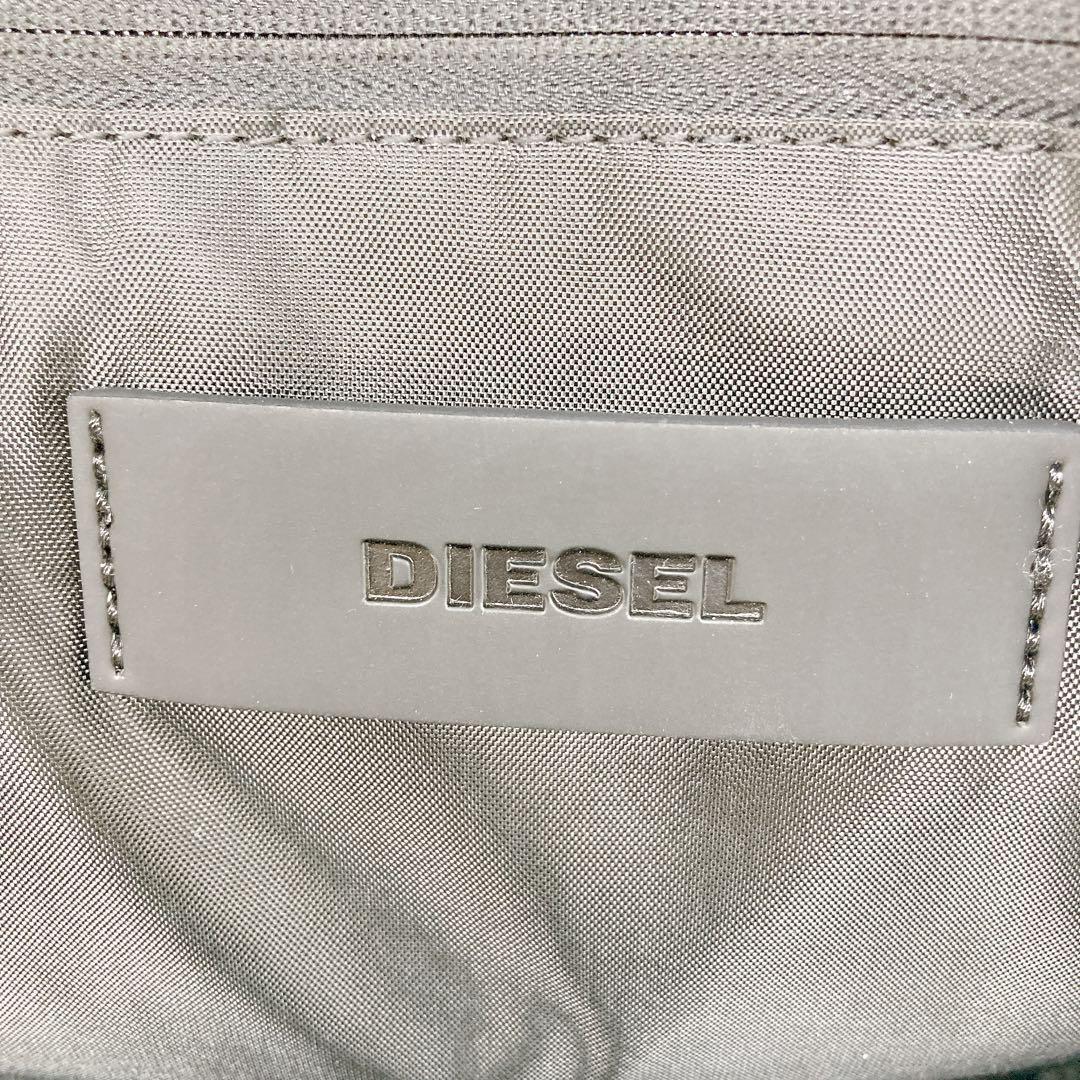 未使用DIESEL ディーゼル リュック プリントロゴ　ブラック_画像8