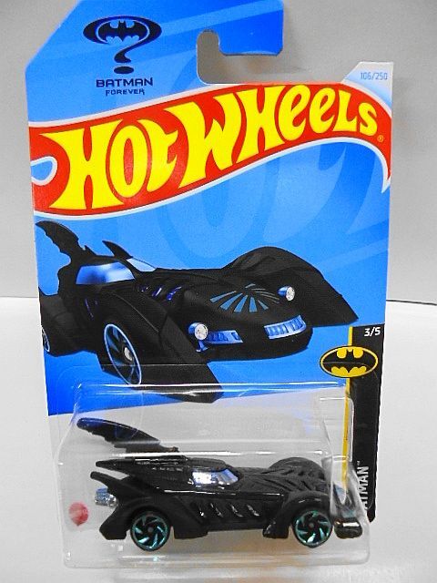Hotwheels トレジャーハント バットマン フォーエバー バットモービル ミニカー ホットウィール の画像1