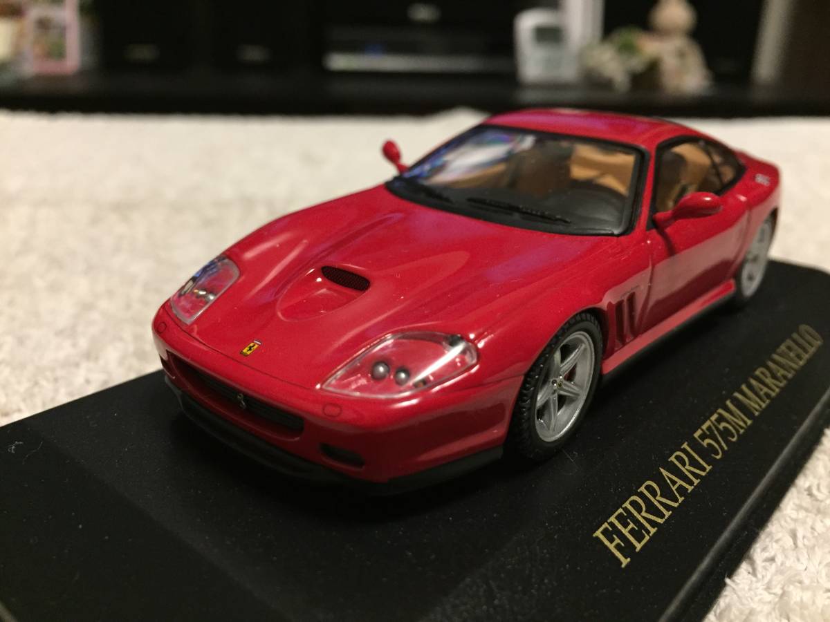 Y1905-017　ixo MODELS（イクソモデル） FERRARI（フェラーリ） 575M MARANELLO（マラネロ） 1/43モデル_画像1