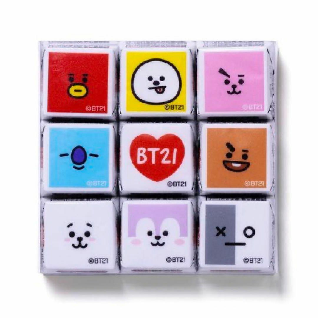 BT21 DECOチョコ チロルチョコ JP Ver. ラインフレンズ_画像1