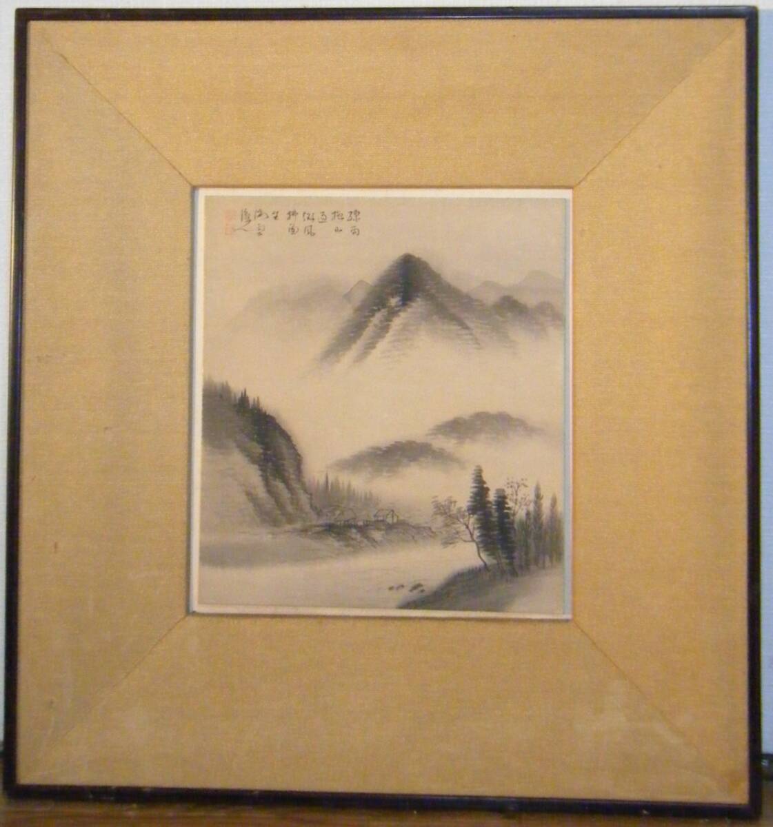 真作】//松洞/大原女図/布袋屋掛軸HI-950 日本画