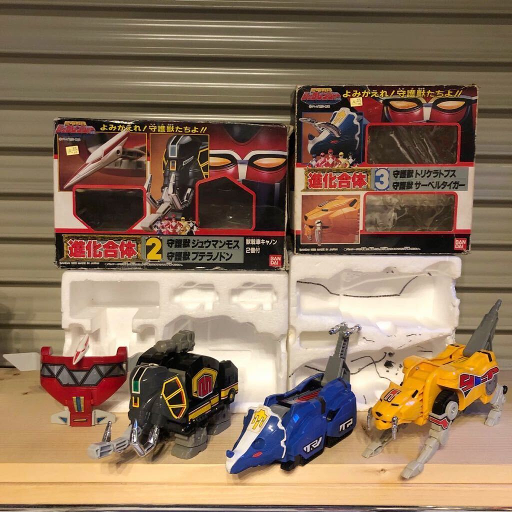  Kyouryuu Sentai ZyuRanger BANDAI DX большой . бог роза коробка версия эволюция . body 2 эволюция . body 3 комплект * подлинная вещь premium Bandai SMP и т.п. нравится . person рекомендация 