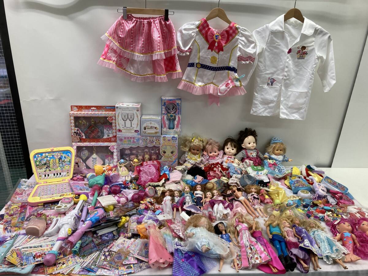 **[ Junk ] woman toy large amount set goods anime Precure Barbie Licca-chan Jenny other doll metamorphosis 140 size 